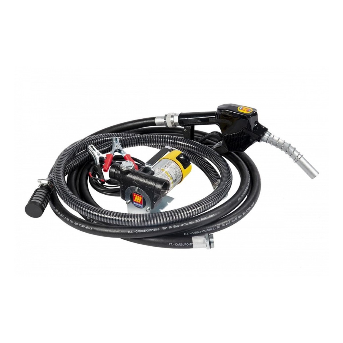 Kütusetankur. Kütusepump 12V 45L/Min. Diisel. Autom. Püstol. Meclube