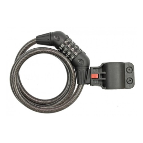 Bicycle combination lock 10mm x 120cm