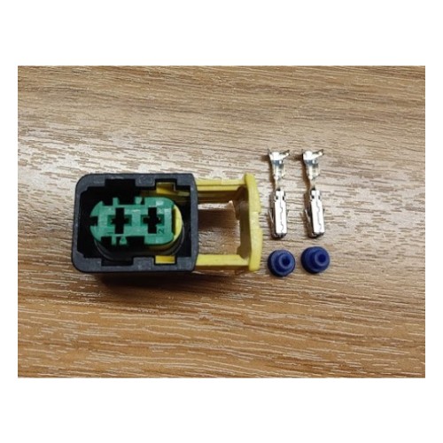 Разъём 2-pin HDSCS зелёный