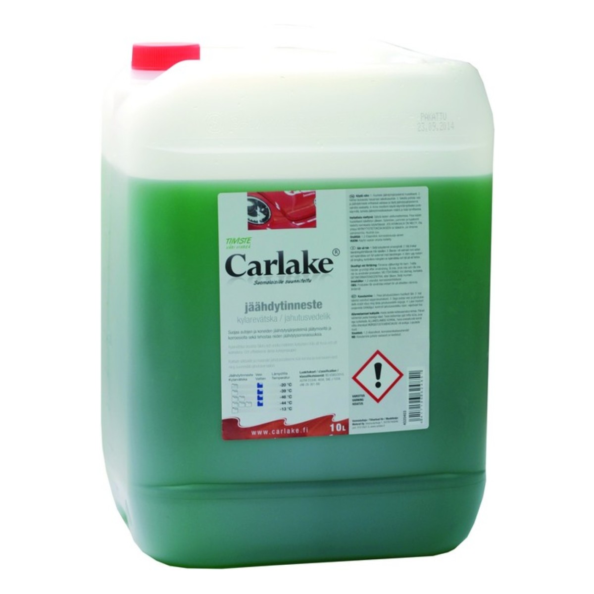 Carlake Roheline Jahutusvedelik Konts 10L