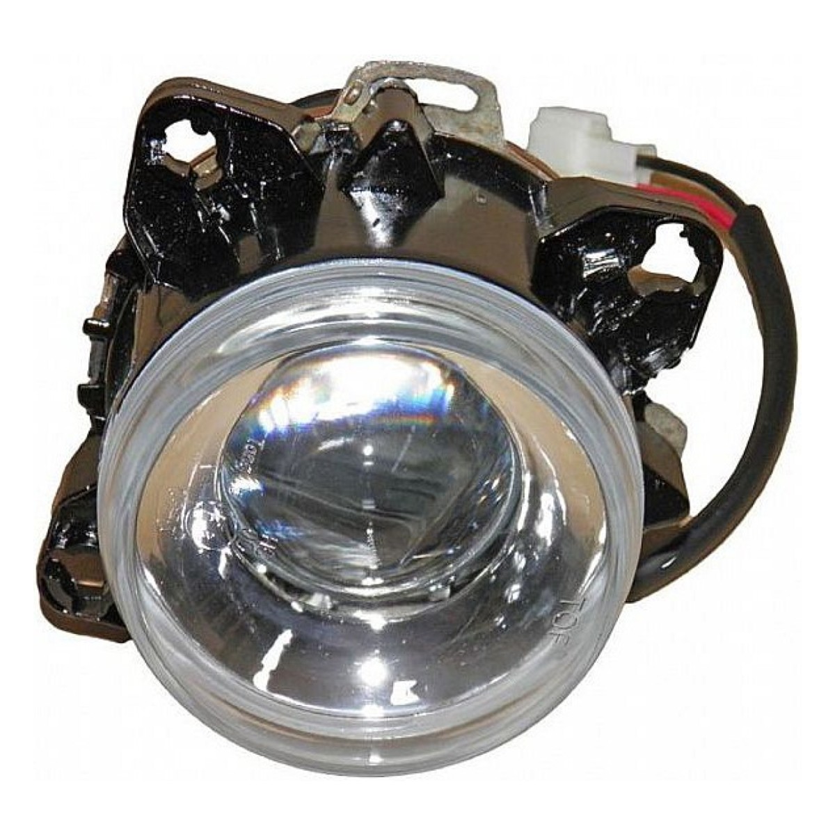 Фара ближнего света для автобуса без рамки круглая 90mm