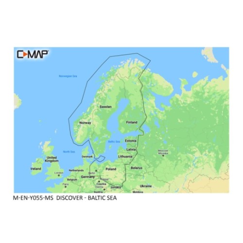 Электронная морская карта discover, балтийское море