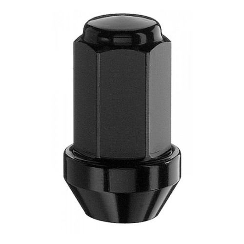 Rattamutter M12x1.50/40/17 kinnine must, alumiiniumveljele (P40, SW17)