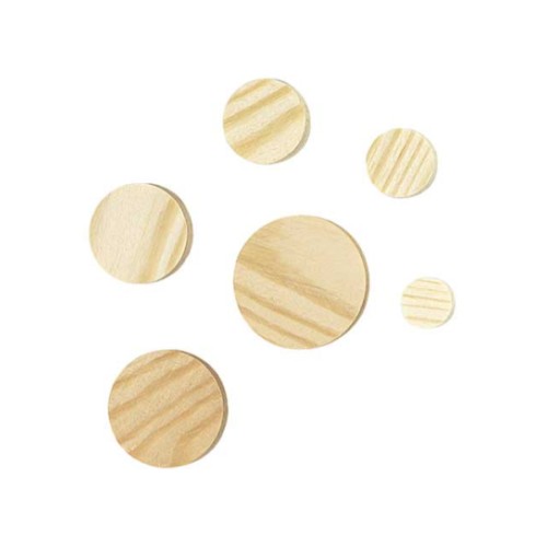 Wooden plugs Ø40mm 8 pcs