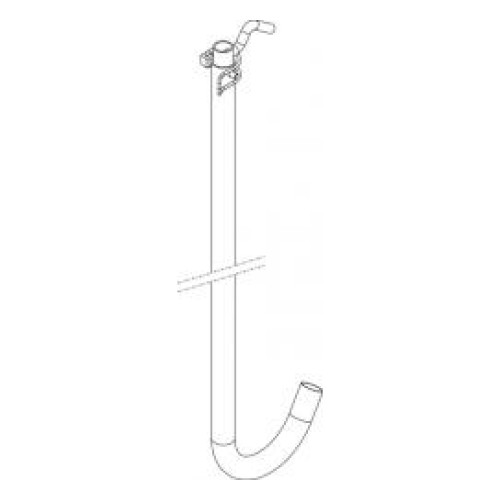 Trailer roof pull rod/tube 2400mm