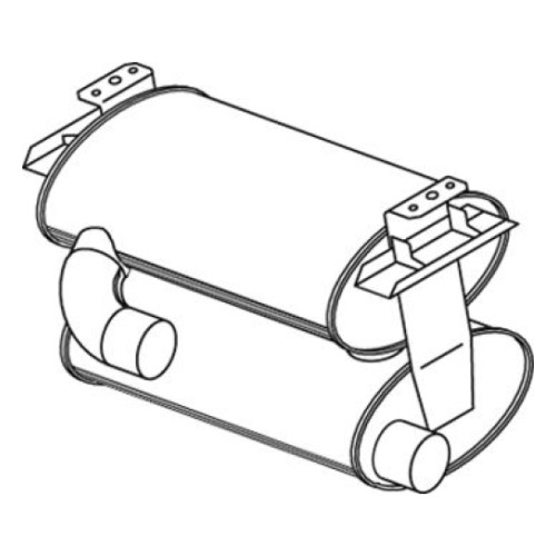 Глушитель VO b10l-la