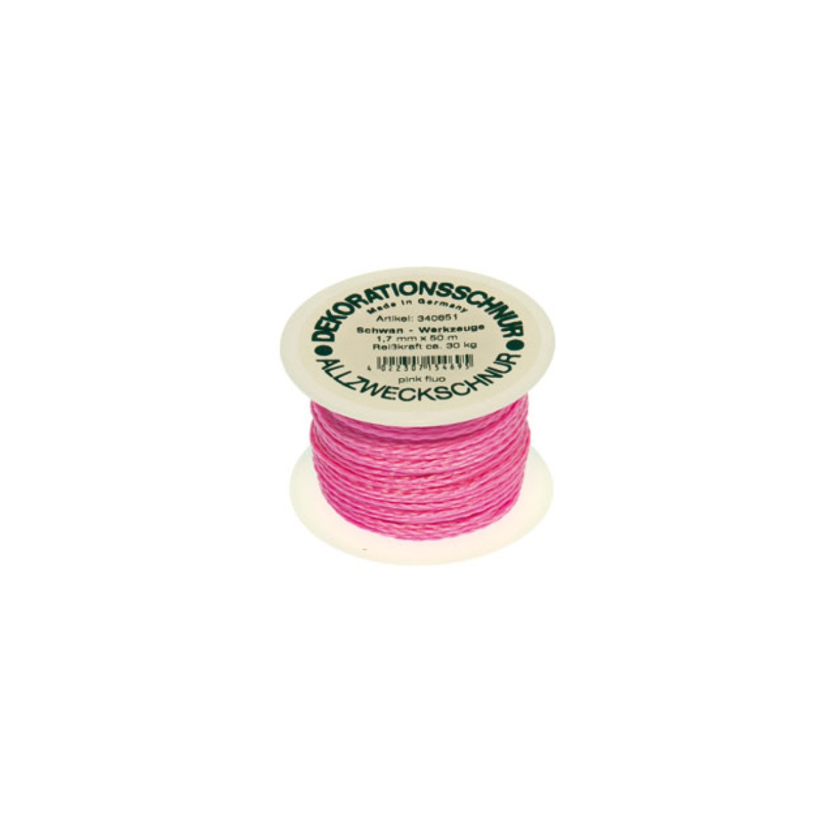 Müürinöör Ø 2.0mm x 100m, roosa