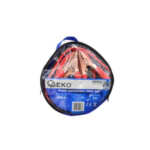 Jump starter cable set 600A, 3 metres