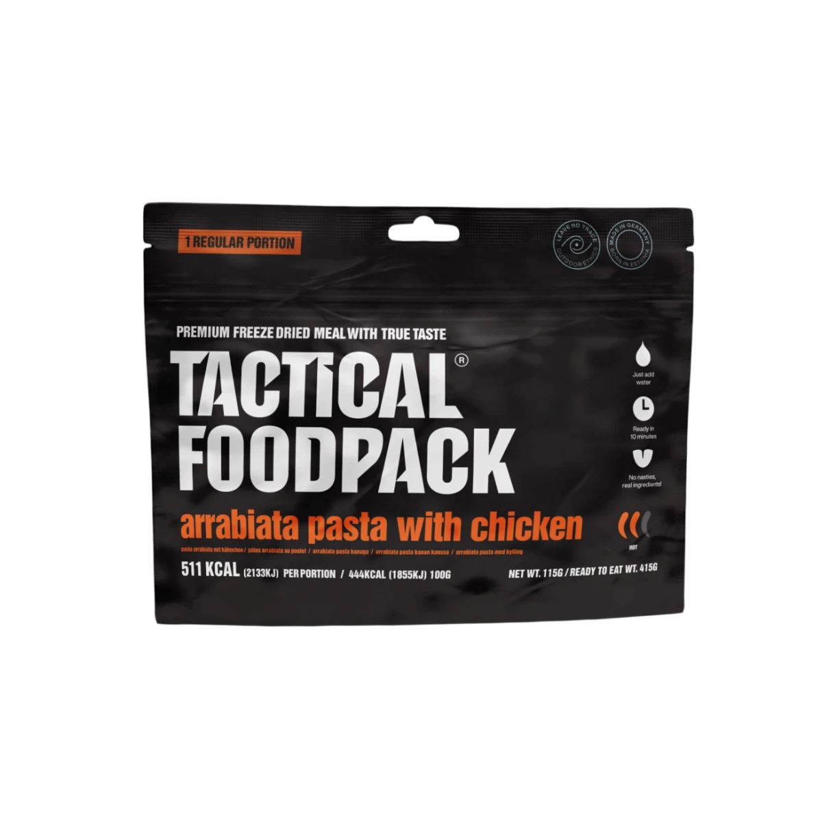 Tactical foodpack- pasta arrabiata kanaga