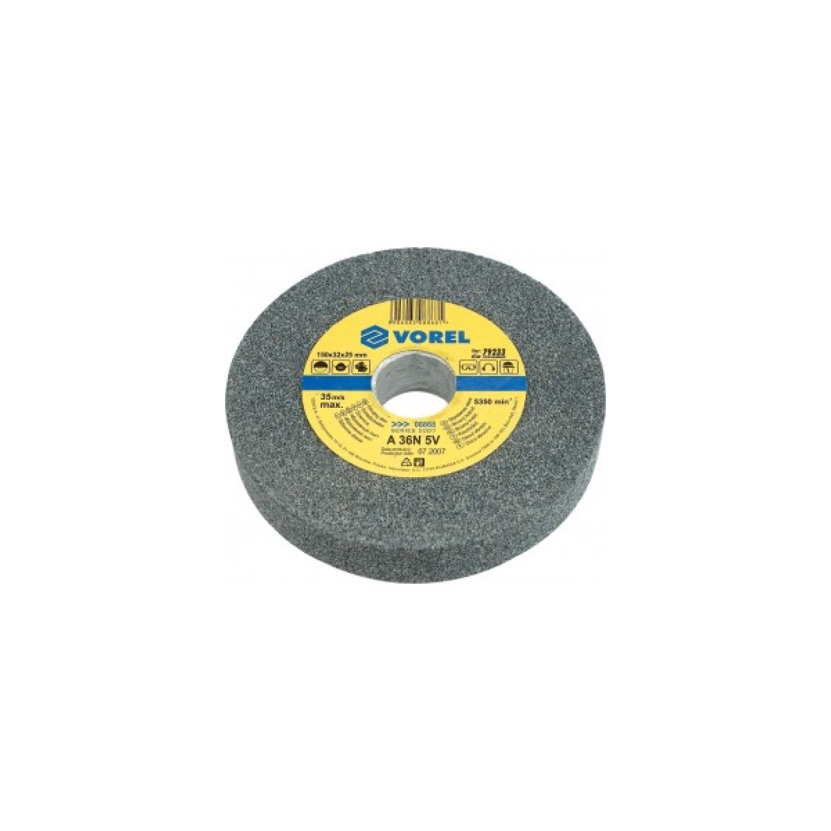 Käiakivi 200x20x ava16mm K60 hall