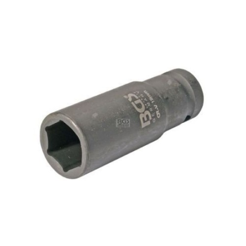 Impact deep socket 1/2" 19mm x 78mm CrMo