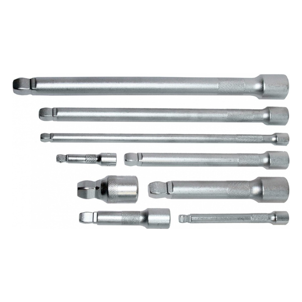 Набор удлинителей 1/4"+3/8"+1/2" 9 шт. Triumf
