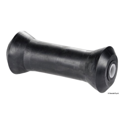 Килевой ролик, 80 x 220 x 20 mm, ПВХ, чёрный