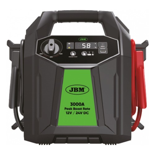 Jump starter power bank Digi 12V/24V 12V/3000A and 24V/1500A + LED light JBM
