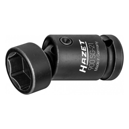 1/2" impact socket with universal joint 21mm Hazet