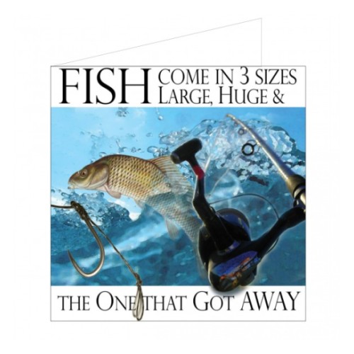 Открытка морской тематики - fish come in..