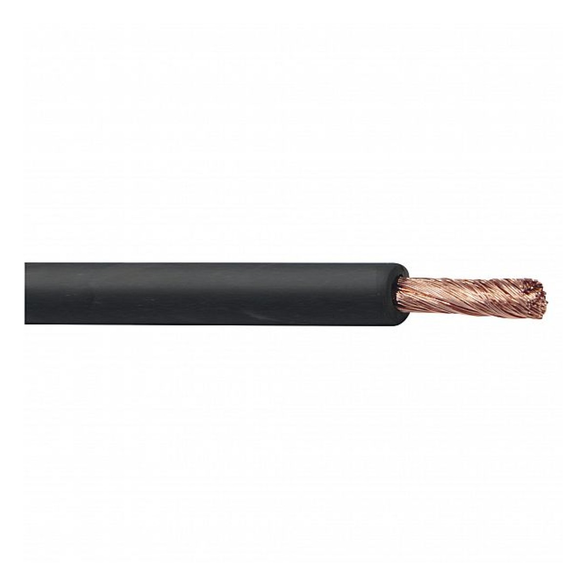Black copper cable 50mm² PVC insulated 100m