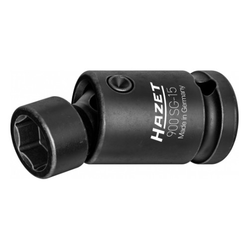 1/2" impact socket with universal joint 15mm Hazet