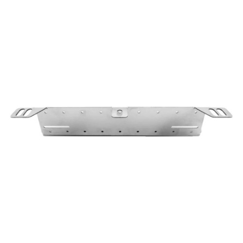 Auxiliary light mounting frame for number plate stainless Monsterlux