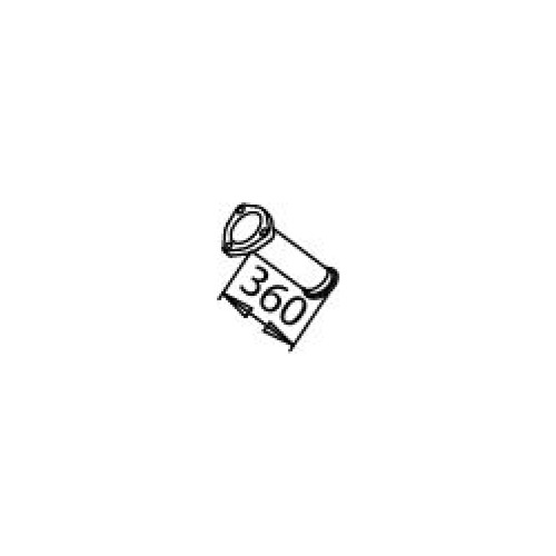 Труба глушителя MB 6204902725