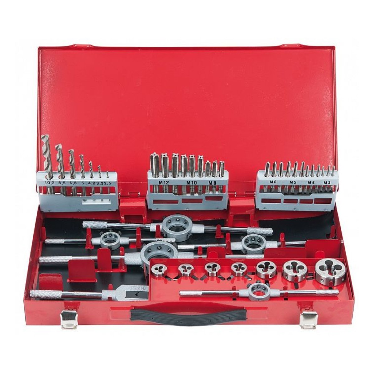 44-Os. Hss Keermestuskomplekt M3-M12 Ks Tools