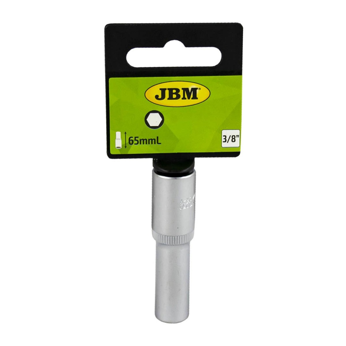 3/8" Pikk Padrun 11Mm. Satin Cr-Van. Riputuspakend Jbm