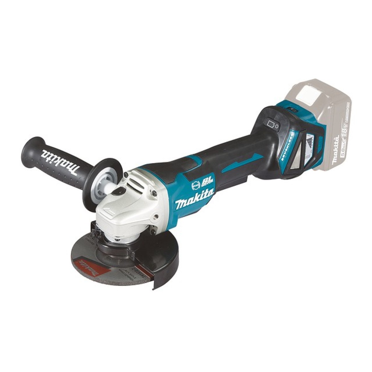 Akunurklihvija Reg. Kiirusega 18V Bl 125Mm Kere Makita
