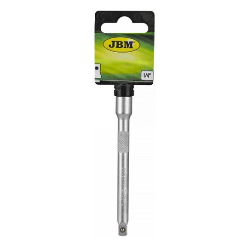1/4" удлинитель 230 мм, satin Cr-V, в подвесной упаковке JBM