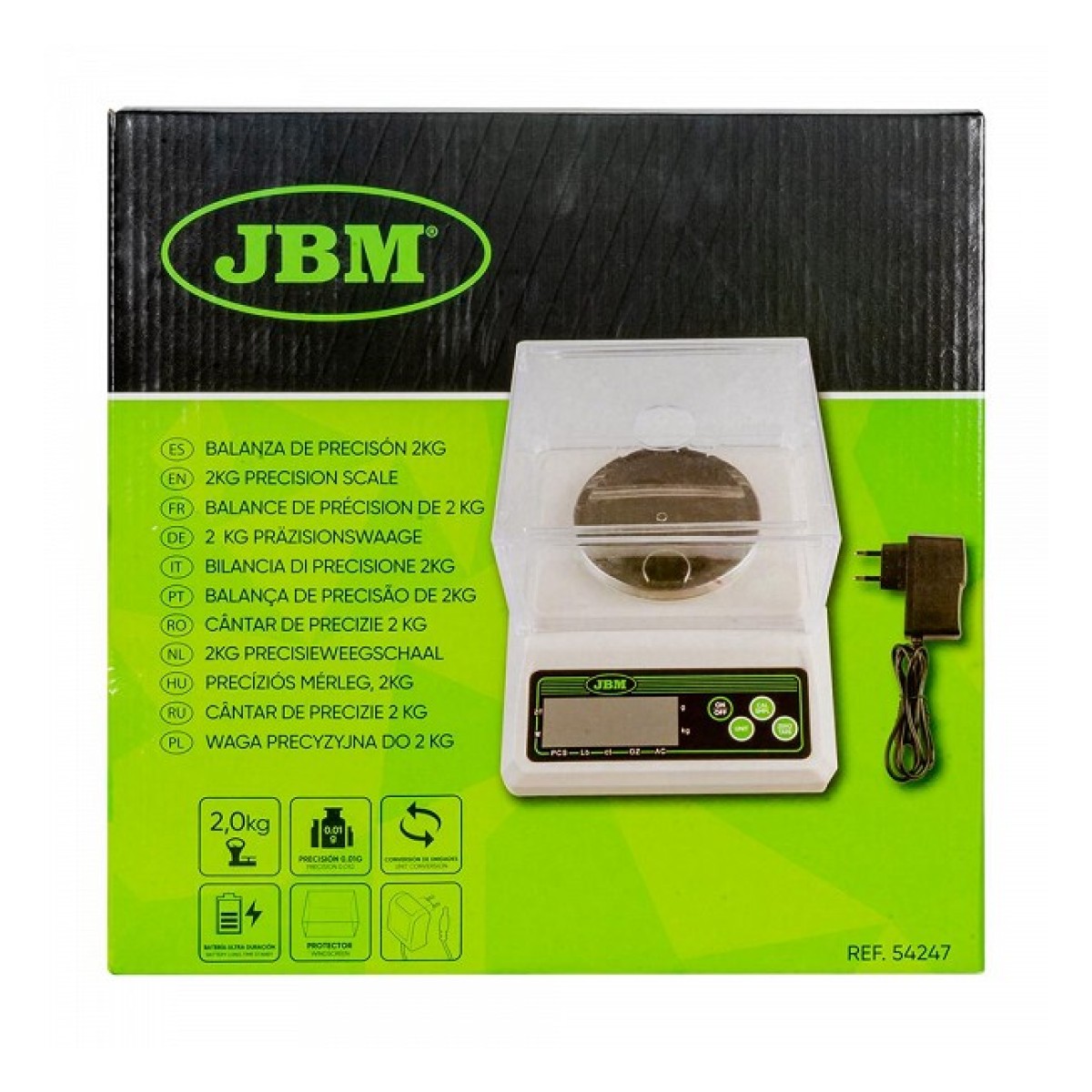 Elektrooniline Kaal/Digikaal Max 2Kg Jbm