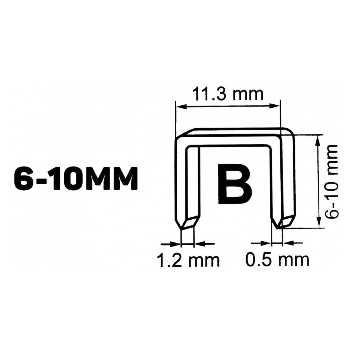 Klambrihaamer Metallist 6-10Mm Geko