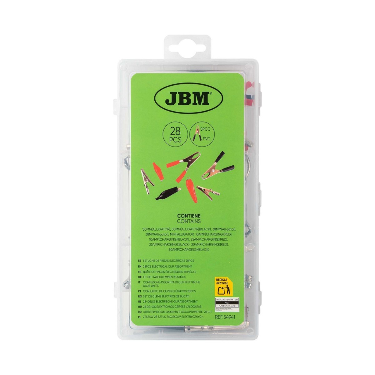 28-Os. Klemmotsikute (Korkodill) Komplekt Jbm*