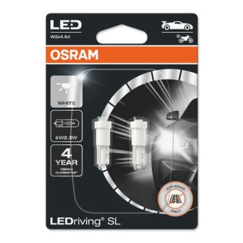 12V W2x4.6D Led лампа 0.25W W2.3W Ledriving Sl блистер 2 шт. Osram
