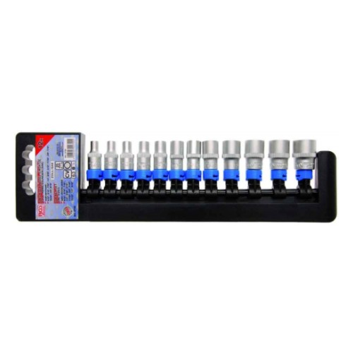 Imperial socket set 1/4" 12 pcs, 12-point BGS