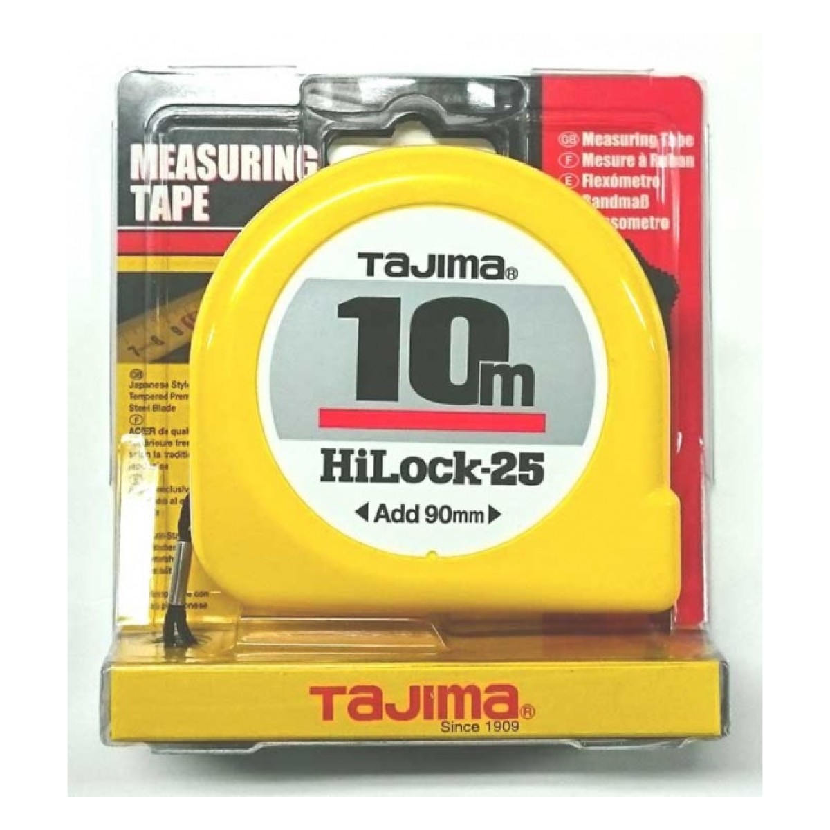 Mõõdulint Tajima 10m x 25mm Hi-Lock