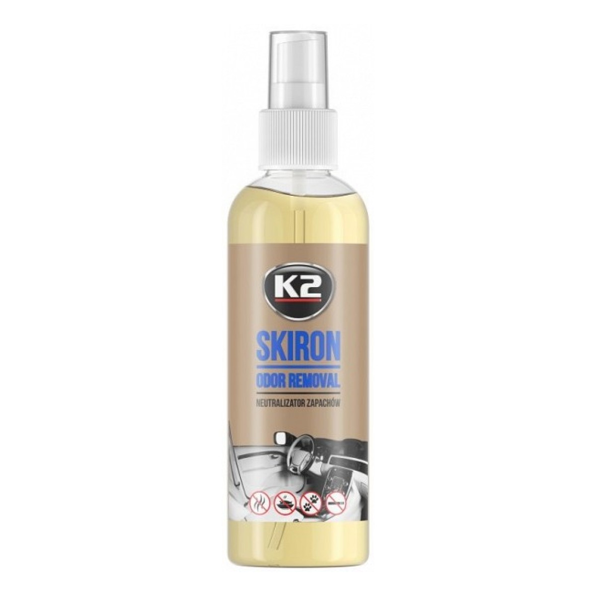 K2 Skiron Lõhnade Neutraliseerija 250Ml/Pihusti