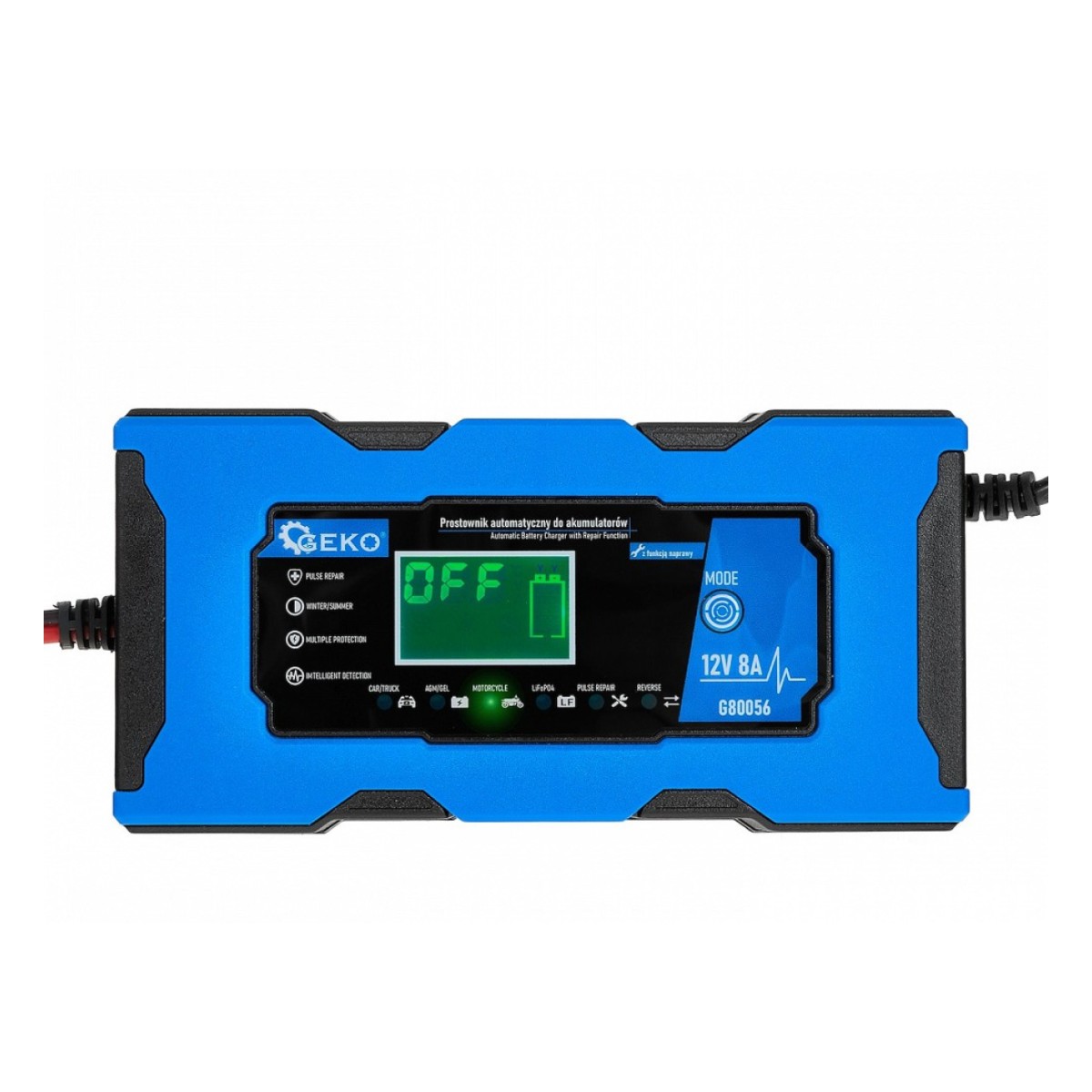 Automaatne Akulaadija 12V 8A Geko