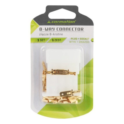 8-PIN розетка + штекер 12-24 В Carmotion
