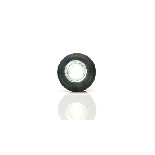 LED габаритный фонарь белый 12-24В Ø29мм