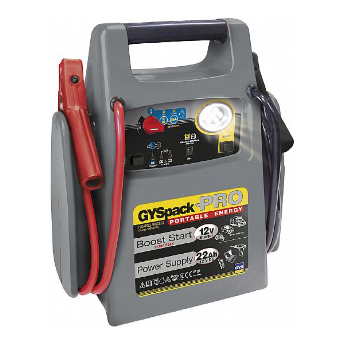 Käivitusabi Gyspack Pro 12V 1750A Gys