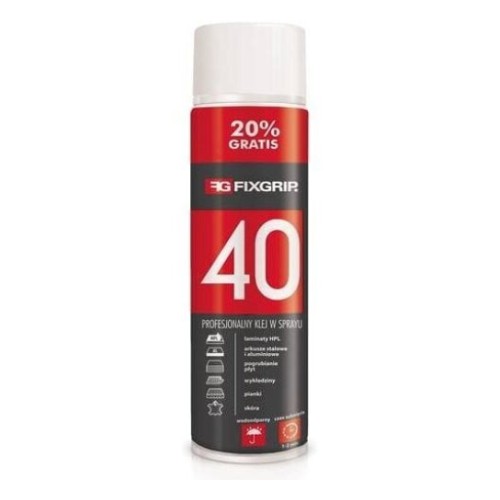Клей-спрей - fixgrip 40, 600 мл