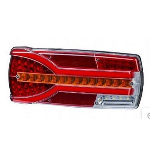 LZD2400 LED задний фонарь Carmen левый 304x132x48мм 12/24В IP68