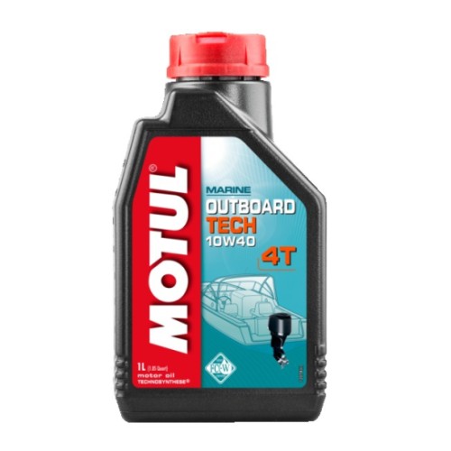 Масло для подвесных моторов Motul Outboard Tech 4T 10W40 1 л
