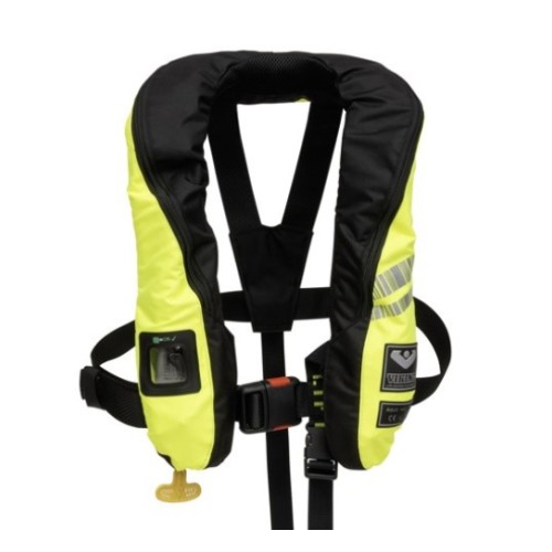 Самонадувающийся спасательный жилет - Viking yousafe edge 150N, автомат, желтый/черный