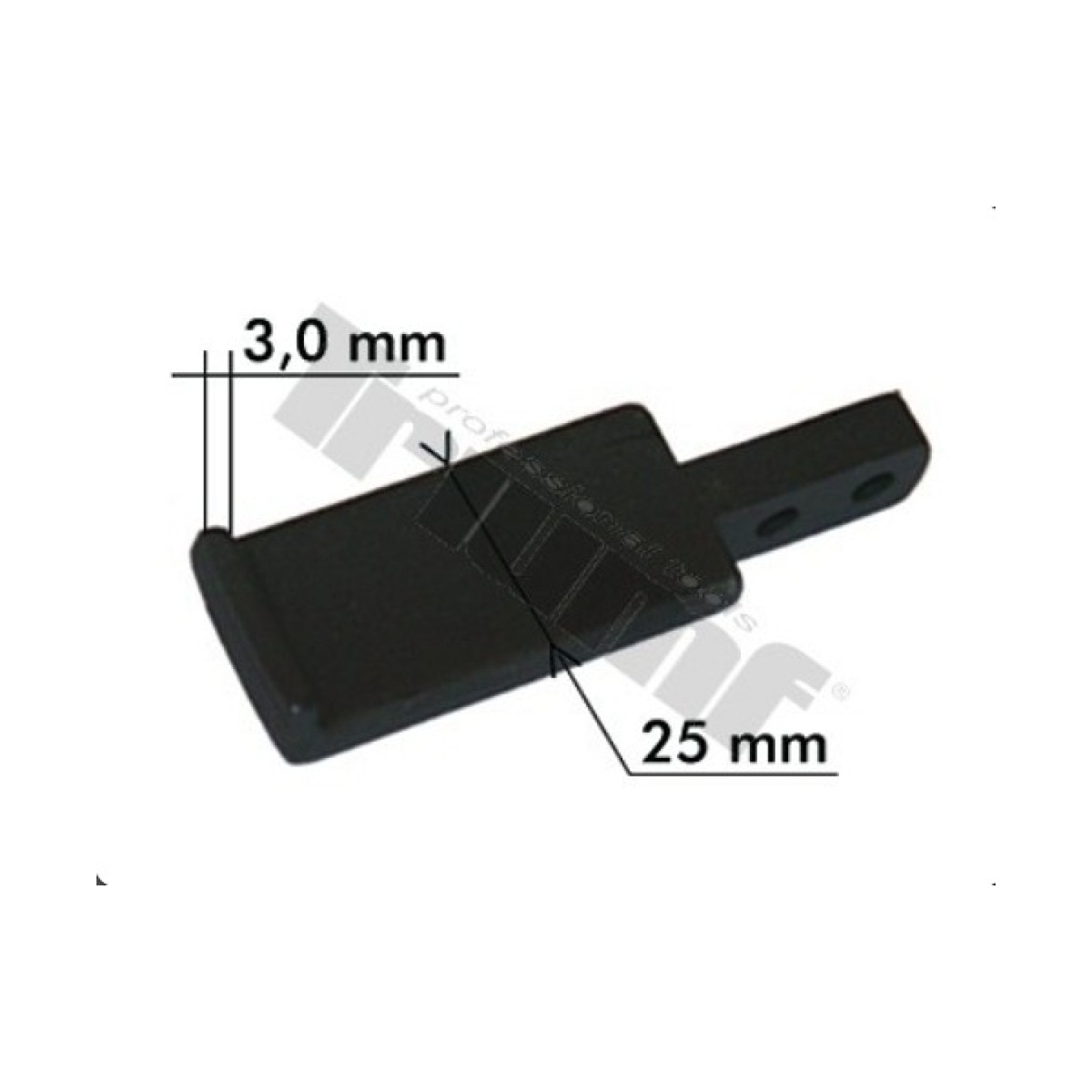 Tõmmitsa Varukäpp Laius 25Mm. Paksus 3.0Mm Triumf