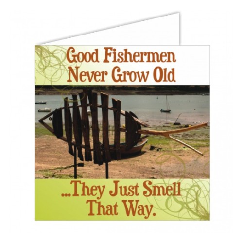Открытка морской тематики - good fishermen..