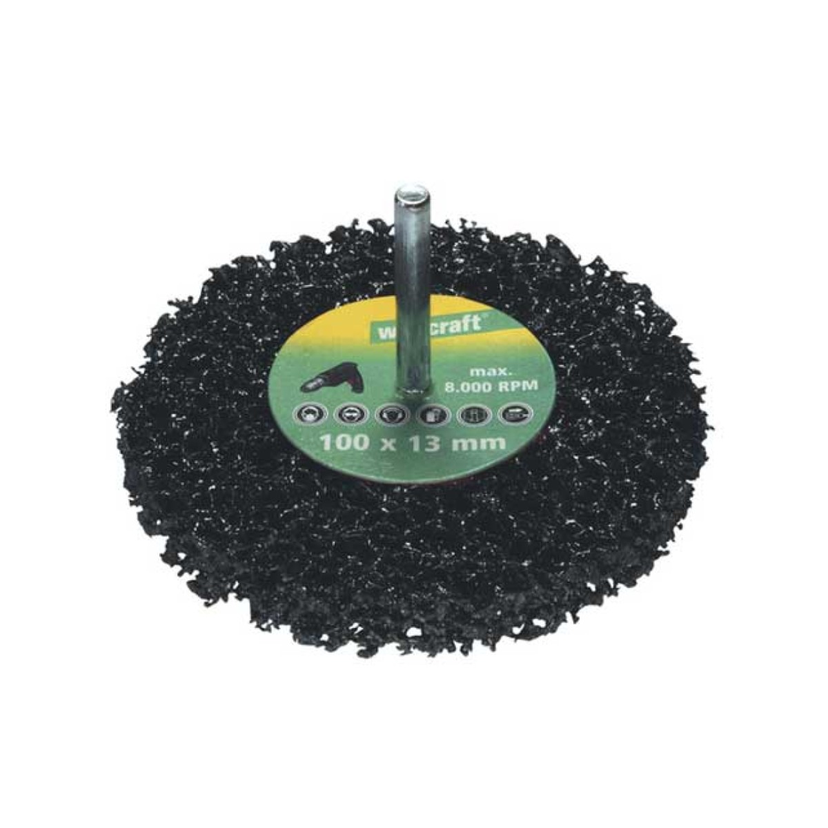 Kärgketas 100x13mm trellile 6mm sabaga