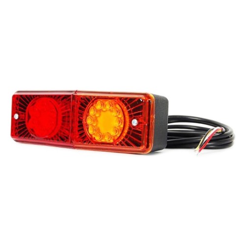 Задний фонарь прицепа. 2-предм. Led. универсальный 12/24 В 200X70X60Mm