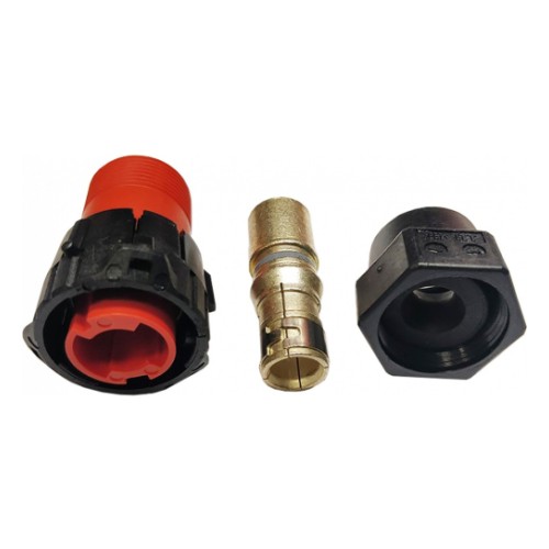 Розетка красная Zepro 32626