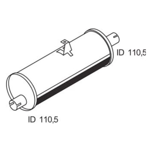 Глушитель SC 110-110-945