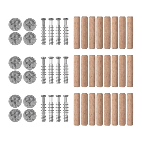 Furniture cam-lock fitting set